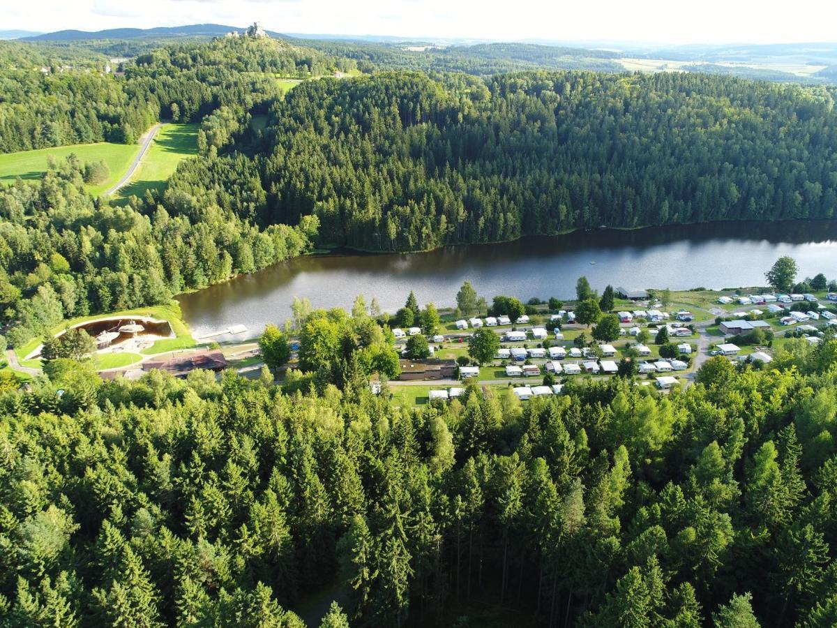 Freizeit- Und Campinganlage Gaisweiher Flossenburg Exterior foto